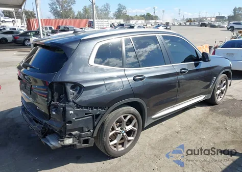 2023 BMW X3 Sdrive30I z USA, uszkodzony, nr VIN 5UX43DP02P9S90378